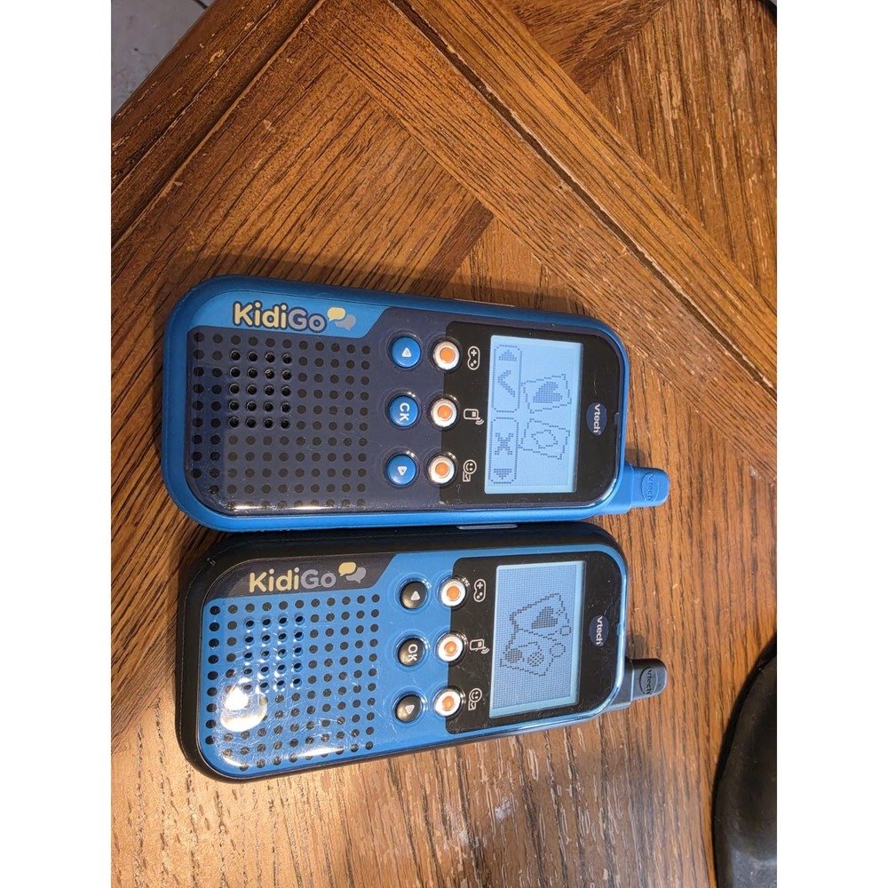 VTech KidiGo Walkie Talkies Two Pack Games Safe